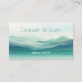 Carte De Visite Agent de voyage Green Mountains | Code QR (Devant)