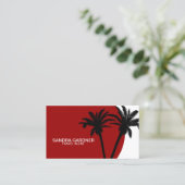 Carte De Visite Agent de voyage/guide touristique (Debout devant)