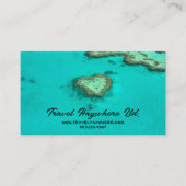 Carte De Visite Agent de voyage, Vacances, Tropical, Worldwide (Devant)