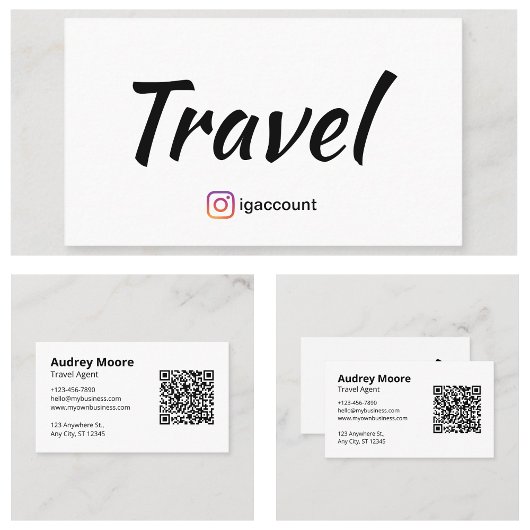 Carte De Visite Agent de voyages