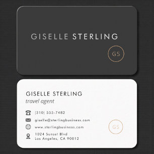 Carte De Visite Agent de voyages professionnel
