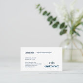 Carte De Visite Agent FMS (Debout devant)