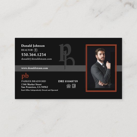 Carte De Visite Agent immobilier (Dos)