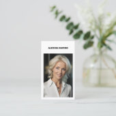 Carte De Visite Agent immobilier (Debout devant)