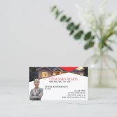 Carte De Visite Agent immobilier (Debout devant)