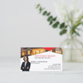 Carte De Visite Agent immobilier (Debout devant)