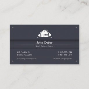 Carte De Visite Agent immobilier
