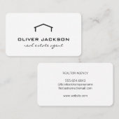 Carte De Visite Agent immobilier (Devant / Derrière)