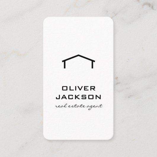 Carte De Visite Agent immobilier (Devant)
