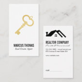 Carte De Visite Agent immobilier (Devant / Derrière)