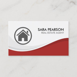 Carte De Visite Agent immobilier Agence immobilière Propriété