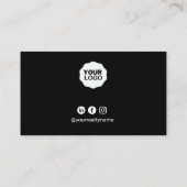 Carte De Visite Agent immobilier avec photo  (Dos)