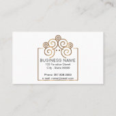 Carte De Visite Agent immobilier avec trehouse dans l'industrie de (Dos)