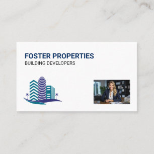 Carte De Visite Agent immobilier Biens commerciaux