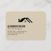 Carte De Visite Agent immobilier / Clés (Dos)