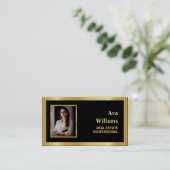 Carte De Visite Agent immobilier de luxe Premium (Debout devant)