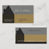 Carte De Visite Agent immobilier et professionnel immobilier (Devant / Derrière)
