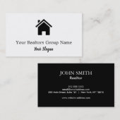 Carte De Visite Agent immobilier exceptionnel (Devant / Derrière)
