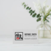 Carte De Visite Agent immobilier | Gestionnaire de propriétés (Debout devant)