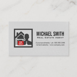 Carte De Visite Agent immobilier Gestionnaire de propriétés