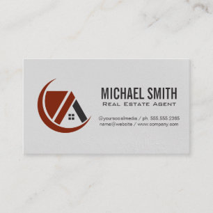 Carte De Visite Agent immobilier   Gestionnaire de propriétés   In