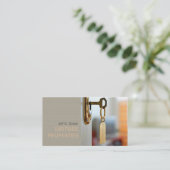 Carte De Visite Agent immobilier Immobilier Immobilier Maison de l (Debout devant)