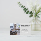 Carte De Visite Agent immobilier | Intérieur (Debout devant)