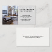 Carte De Visite Agent immobilier | Intérieur (Devant / Derrière)