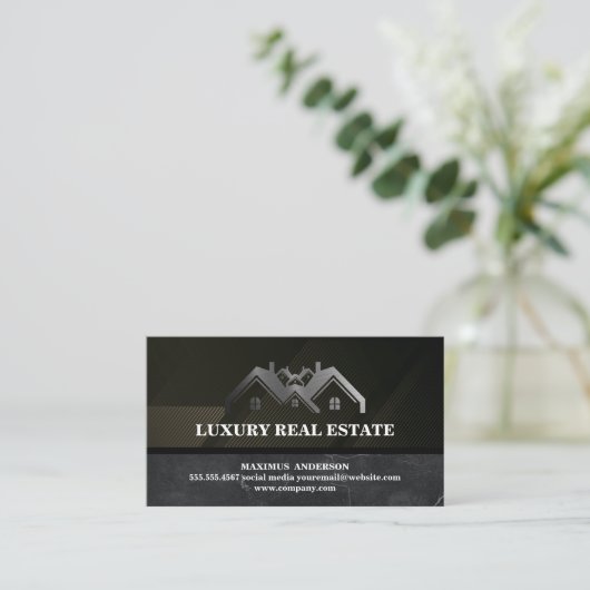 Carte De Visite Agent immobilier | Logement | Locations (Debout devant)