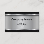 Carte De Visite Agent immobilier | Modèle | Professionnel (Dos)