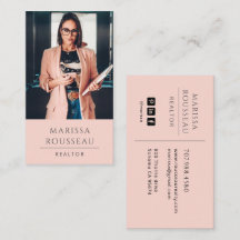 Agent immobilier moderne Blush