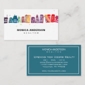 Carte De Visite Agent immobilier moderne de professionnel (Devant / Derrière)