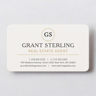 Carte De Visite Agent immobilier professionnel
