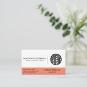 Carte De Visite Agent immobilier | Professionnel (Debout devant)