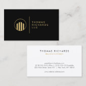 Carte De Visite Agent immobilier professionnel Avocat Entreprise C (Devant / Derrière)