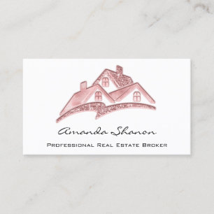 Carte De Visite Agent immobilier professionnel Broker personnalis