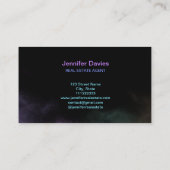 Carte De Visite Agent immobilier professionnel minimal (Dos)