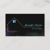 Carte De Visite Agent immobilier professionnel minimal (Devant)