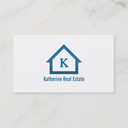 Carte De Visite Agent immobilier professionnel moderne (Devant)