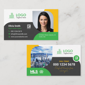Carte De Visite Agent immobilier professionnel Personnalisable Mod