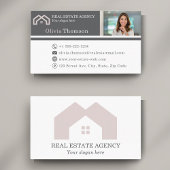 Carte De Visite Agent immobilier professionnel photo