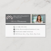 Carte De Visite Agent immobilier professionnel photo (Devant)