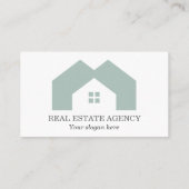 Carte De Visite Agent immobilier professionnel photo (Dos)