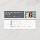 Carte De Visite Agent immobilier professionnel photo (Devant)