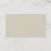 Carte De Visite Agent immobilier professionnel simple pastel (Dos)