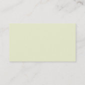 Carte De Visite Agent immobilier professionnel simple pastel (Dos)