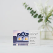 Carte De Visite Agent immobilier | Propriétés (Debout devant)