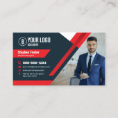 Carte De Visite Agent immobilier Red professionnel Acheter Vendre (Devant)