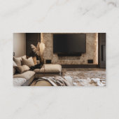 Carte De Visite Agent immobilier Tan (Dos)