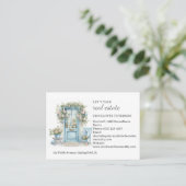 Carte De Visite Agent immobilier unique (Debout devant)